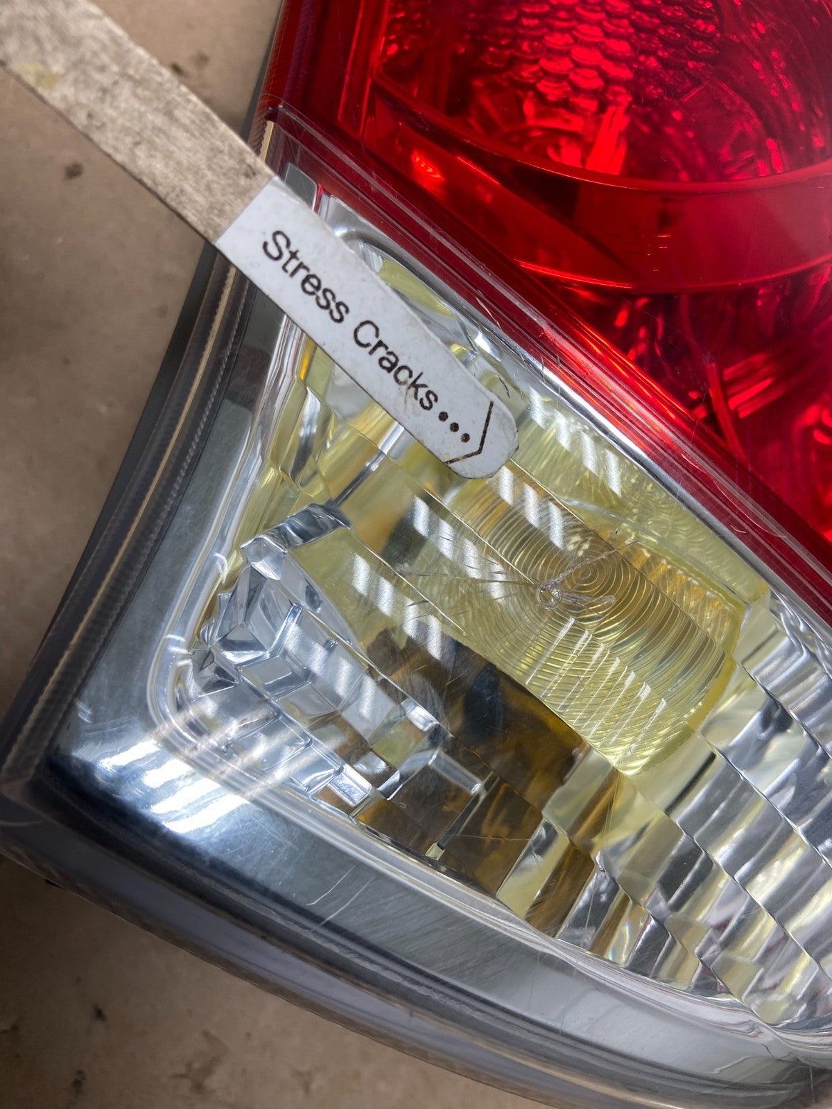 2005 to 2006 Toyota Camry Tail Light Left Driver Lh Side AG4203 LK4