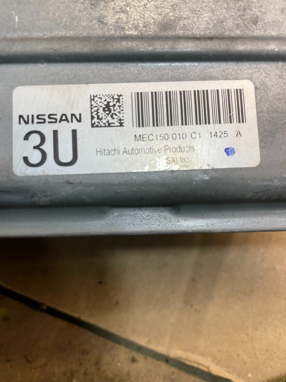 2012 Nissan NV2500 NV 2500 Engine Control Unit ECU ECM Module W6660 DG3