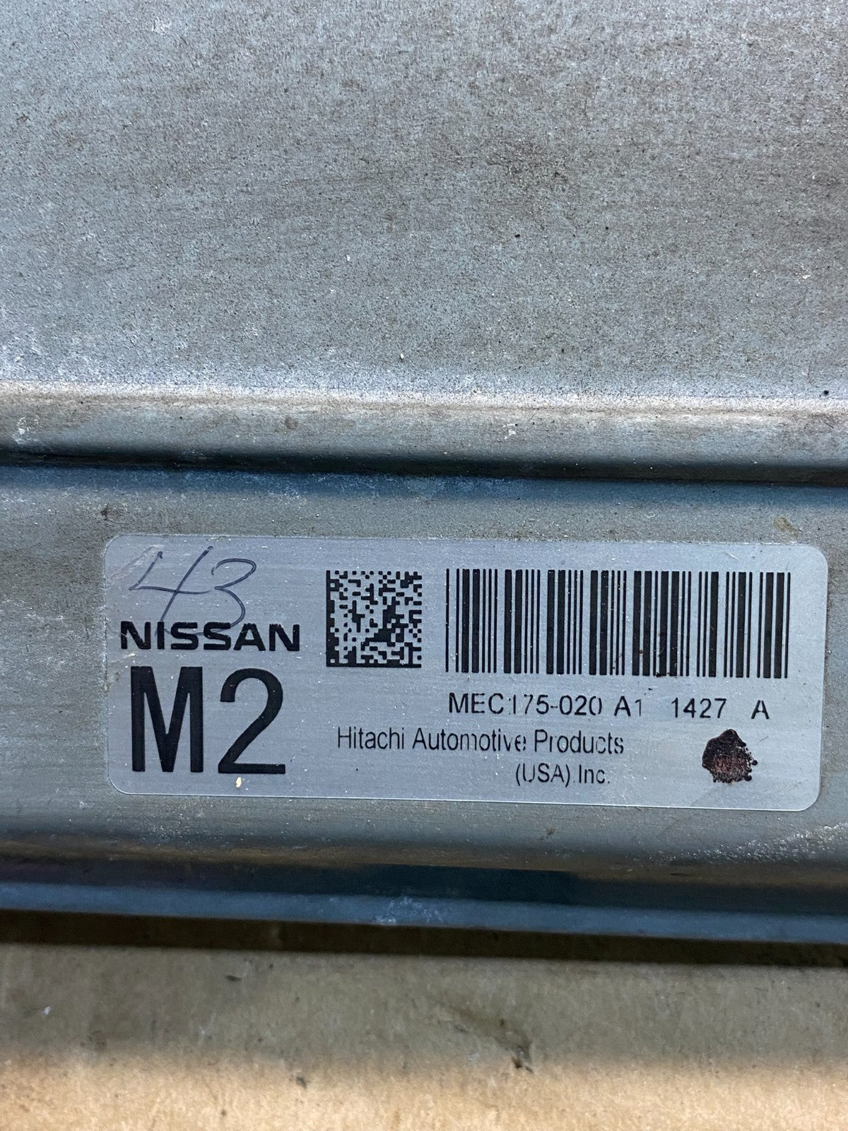 2010 2011 Nissan Armada QX56 5.6L Engine Control Unit ECU ECM Module AH9893 DW2