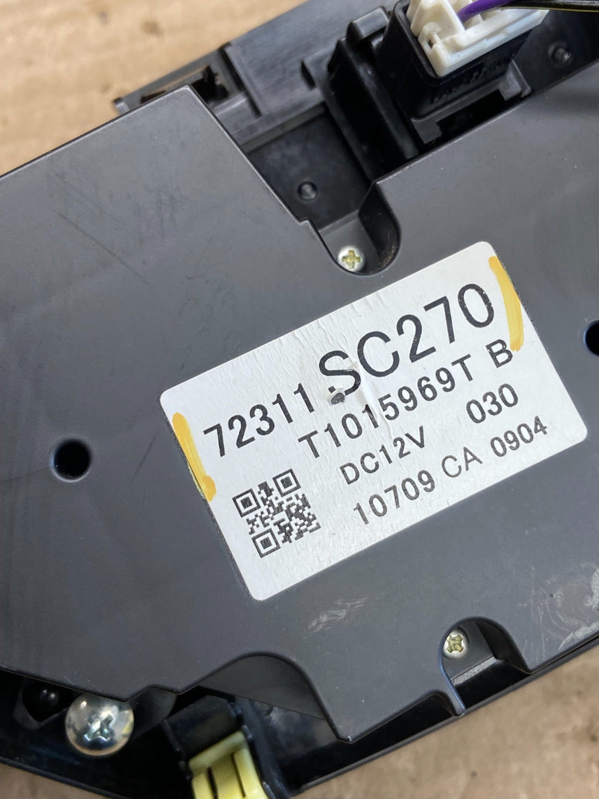 2009 to 2013 Subaru Forester Temperature Control Climate Heat A/C ah3805 DG8