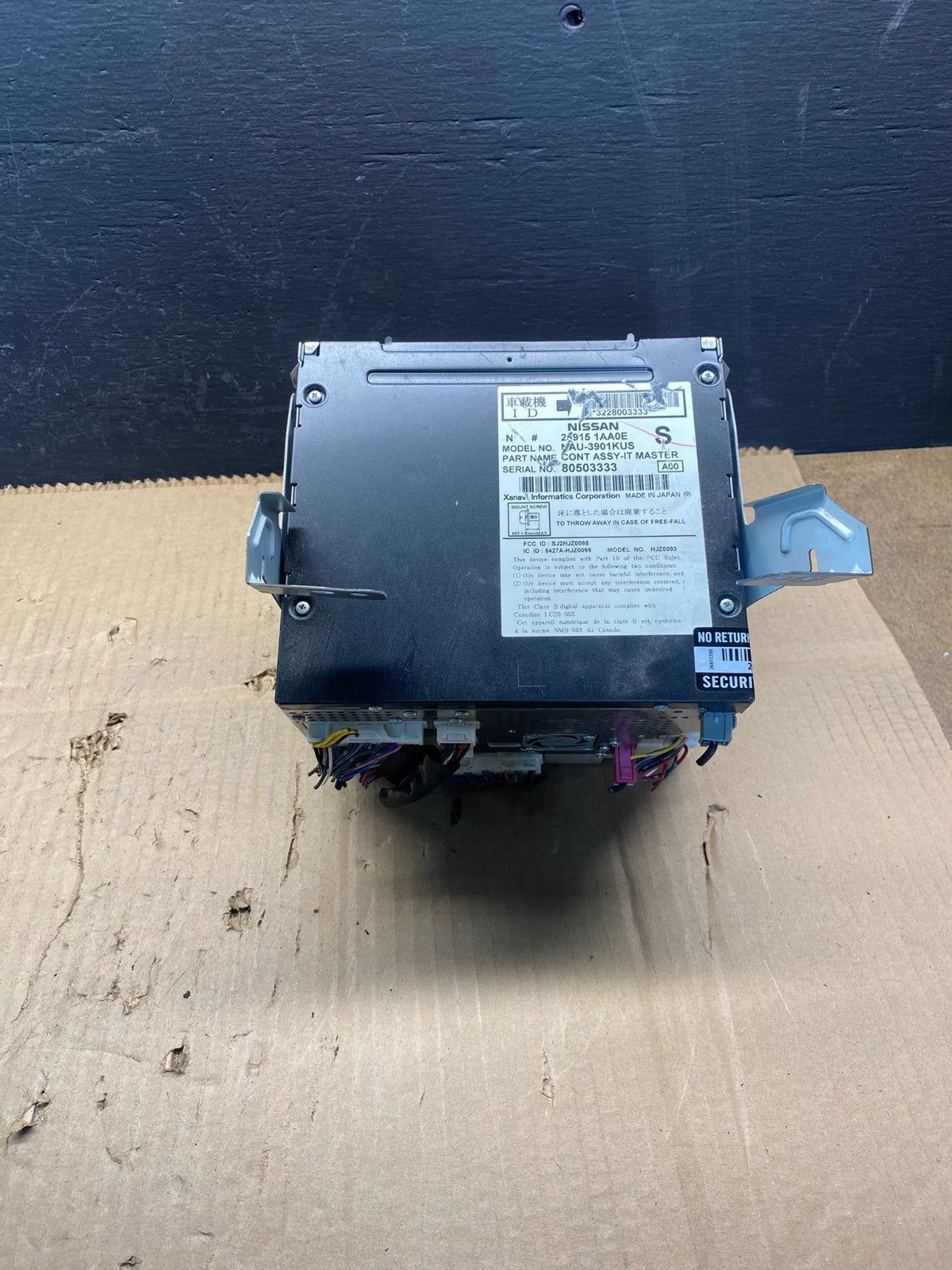 2009-2012 Nissan Murano AM FM CD Player Radio Receiver ac7930 DG3