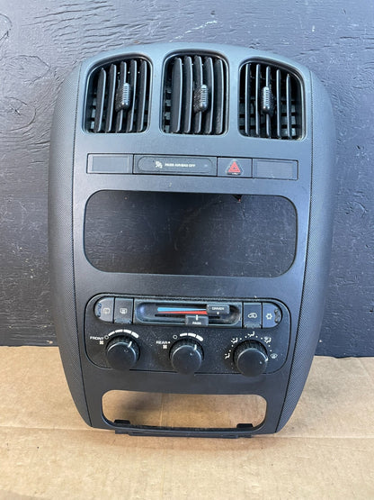 2004-2007 Dodge Grand Caravan A/C Climate Control Unit Bezel Trim AC5210 DG0