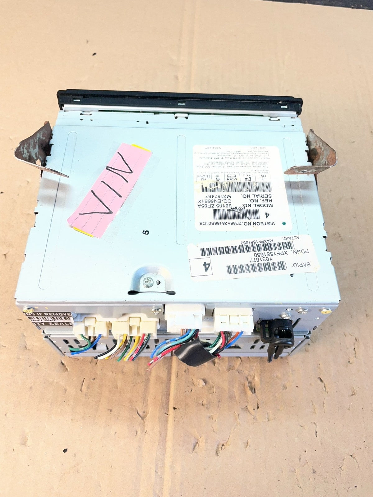 2005 - 2007 Nissan Pathfinder Am Fm Cd Player Radio Bose Receiver AD5974 DG7