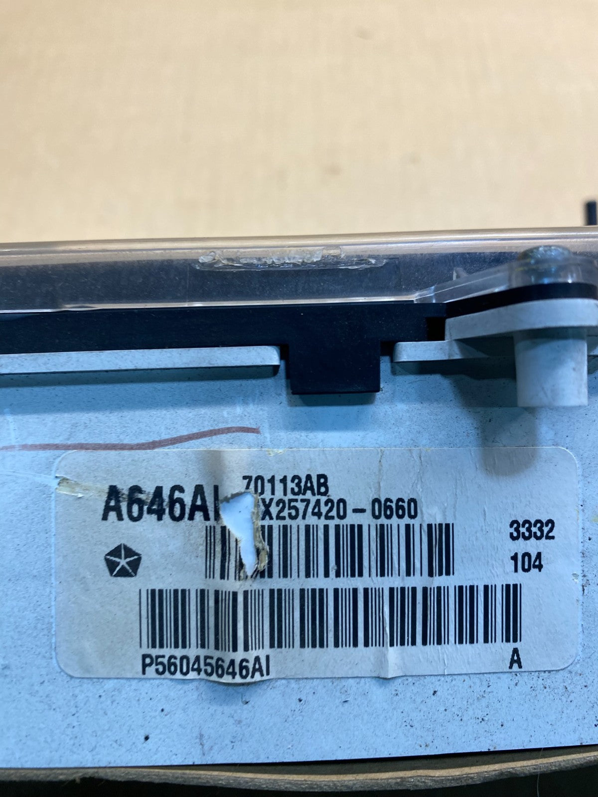 2003 Dodge Durango 4.7L Speedometer Instrument Cluster Gauge OEM W4108 DG7