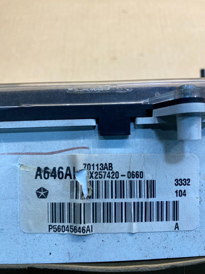 2003 Dodge Durango 4.7L Speedometer Instrument Cluster Gauge OEM W4108 DG7