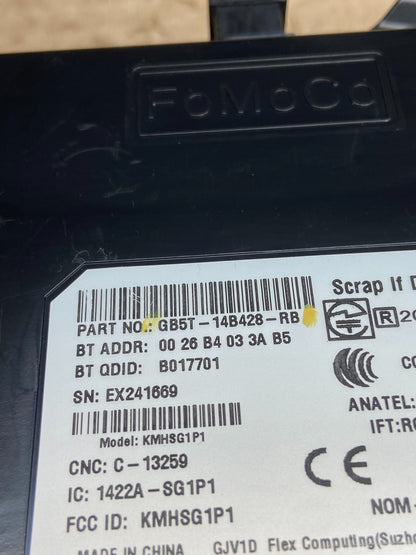 2013 to 2014 Ford Explorer Screen Communication Module DB5T-14B428-AC AG8591 DG5