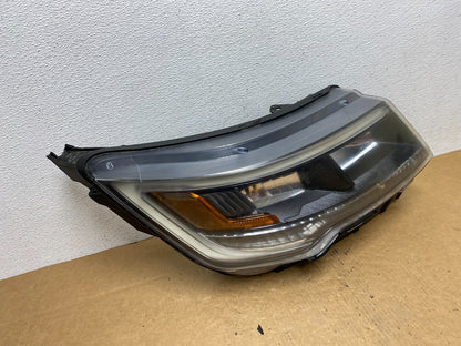 2016-2019 Ford Explorer Right Passenger Led Black Headlight W/Module AD4627 DW2
