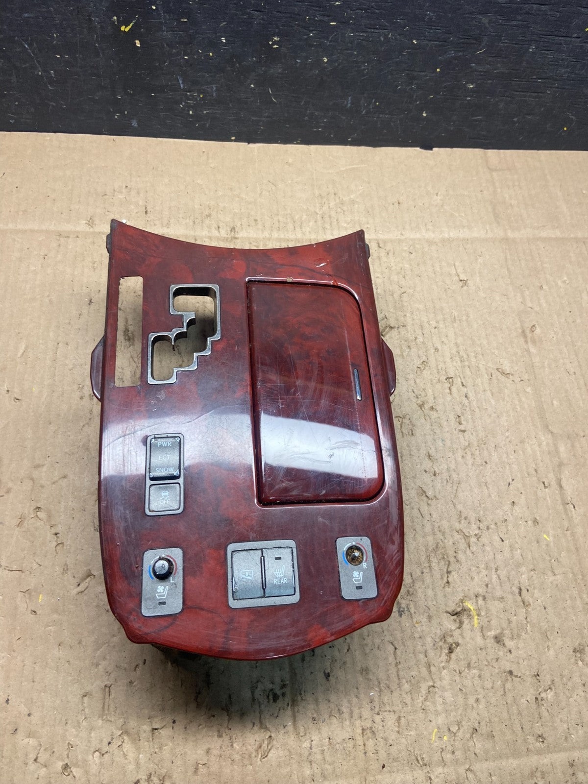 2007 2008 2009 Lexus LS460 Center Console Gear Box Shifter Shift Panel Q1036 DG0