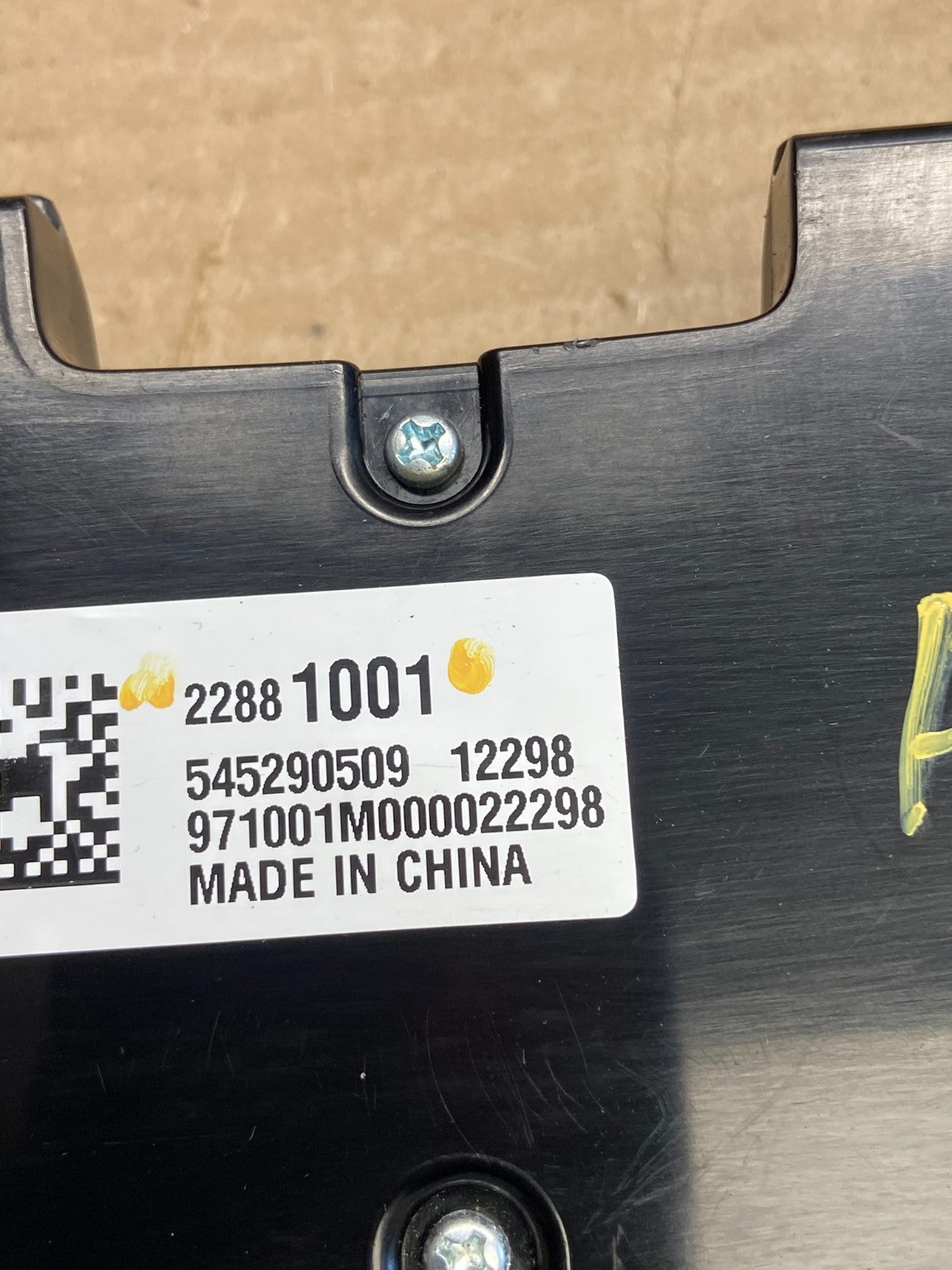 2013 2014 2015 Chevrolet Malibu AM FM Radio Control Panel AH1459 DG4