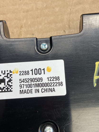 2013 2014 2015 Chevrolet Malibu AM FM Radio Control Panel AH1459 DG4