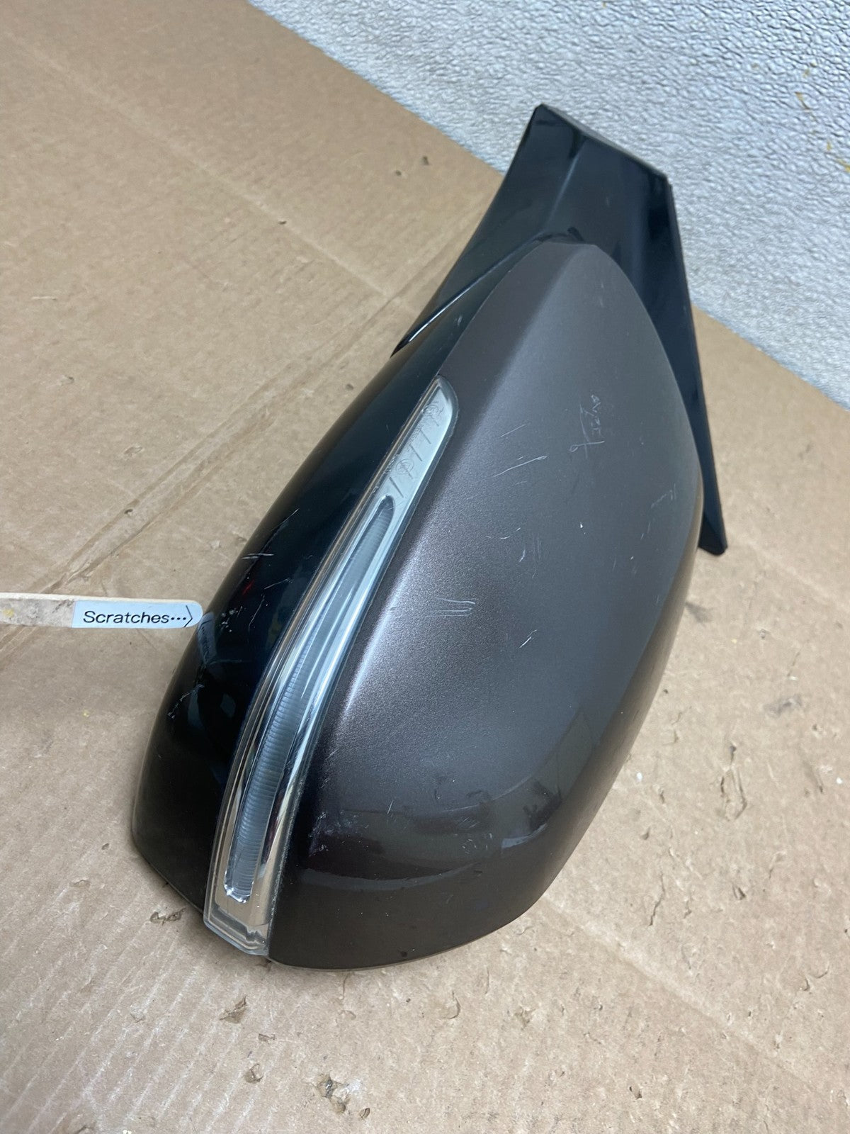 2013-2016 Hyundai Santa Fe Sport Left Driver Turn Sgn View Door Mirror Y8685 MS6