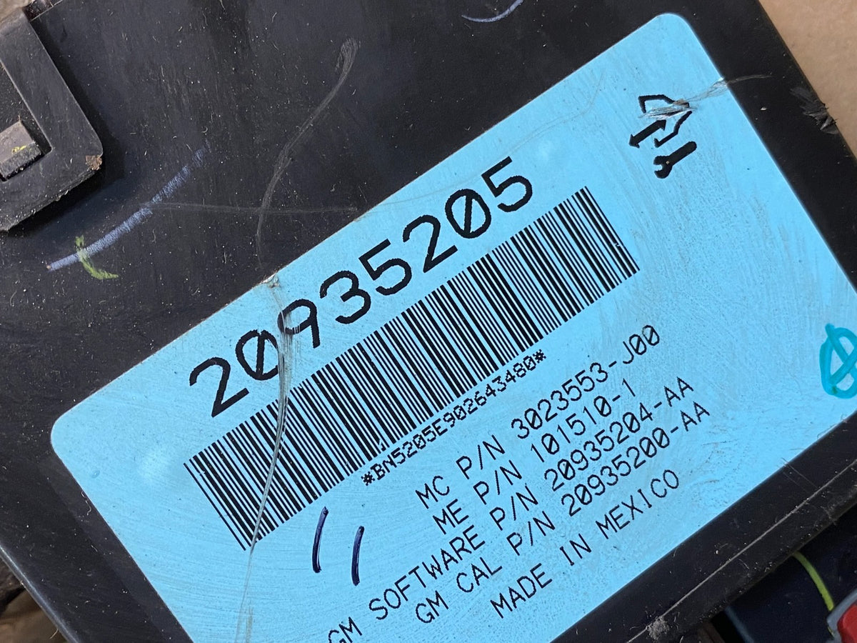 2009-2012 GMC Acadia Power Motor Liftgate Tailgate Control Module ah7400 DG4