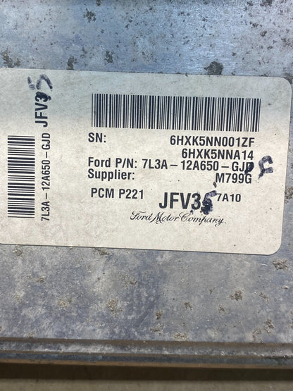 2007 Ford F-150 F150 5.4L Engine Control ECU Computer 7l3a-12a650-gjd AG6151 DG2