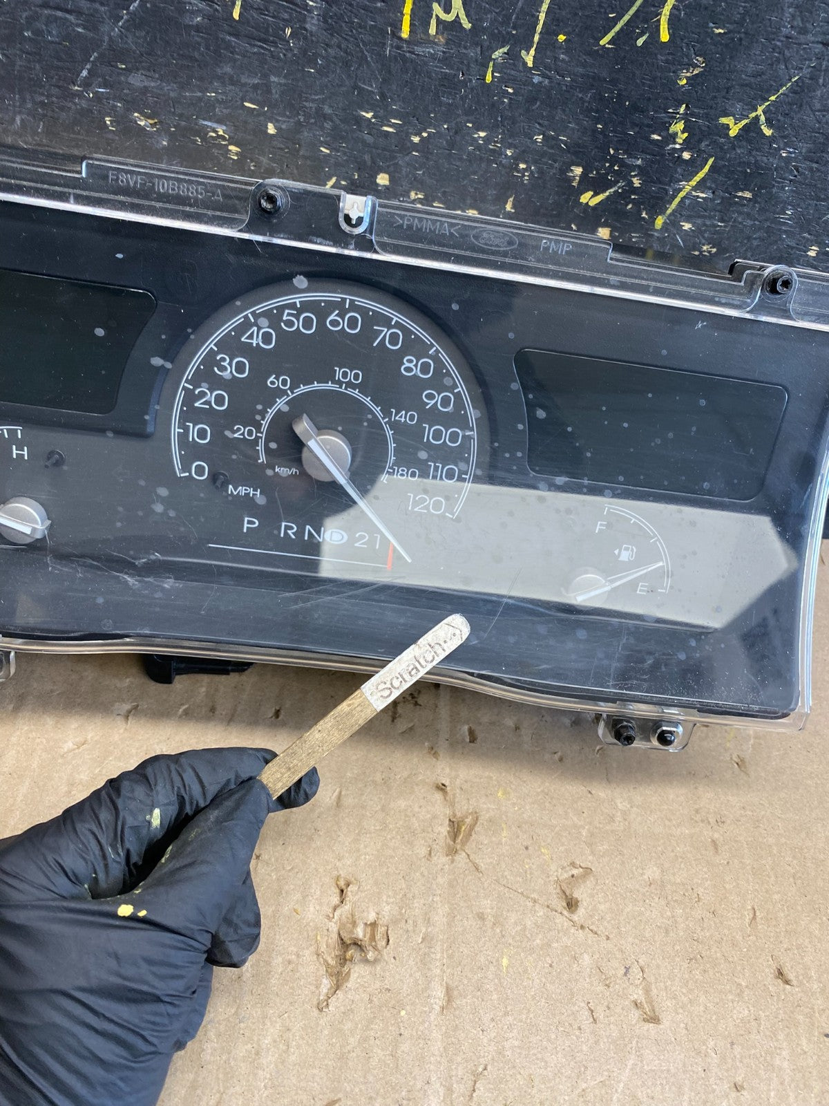 1998 to 2002 Lincoln Town Car Speedometer Gauge Cluster ab2192 DG1