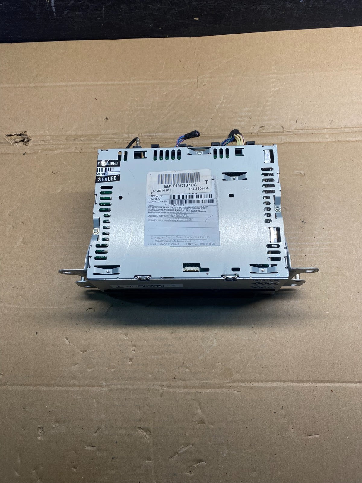 2014 2015 Ford Explorer Audio Equipment Radio Receiver AM FM CD AD4944 DG4