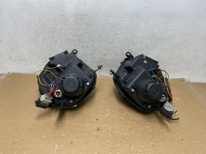 2007 to 2013 Mini Cooper Left+Right Set LED Black Headlights AH8362 DG14