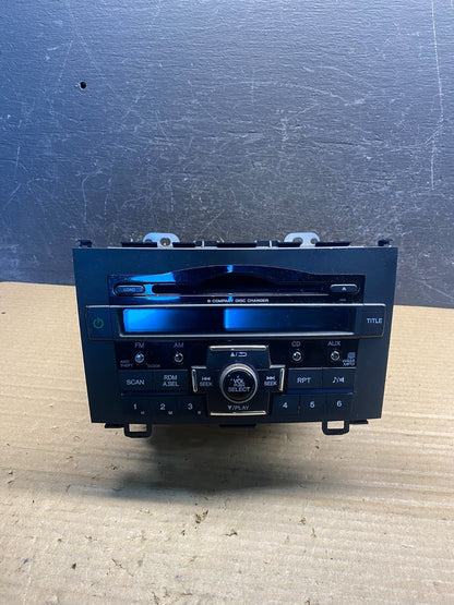 2010-2011 Honda CRV CR-V 6 CD AUX Player Radio Stereo CD Player AF3898 DG0