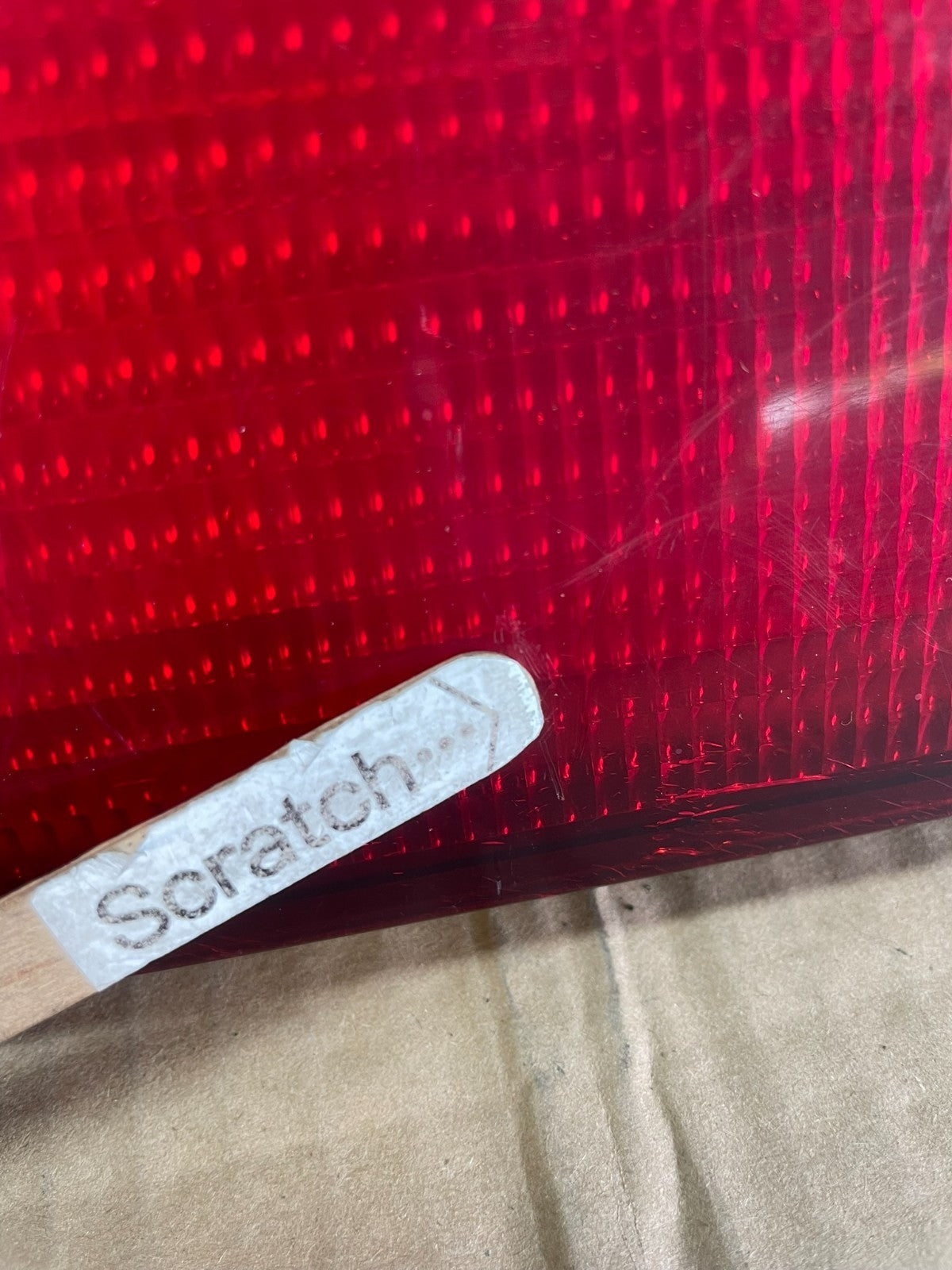 1998-2002 Honda Accord Coupe 2-Door Center Single Tail Light AC9698 DG4
