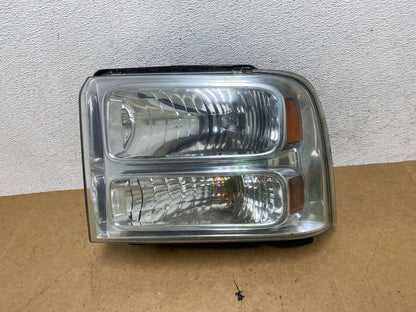 2005-2007 Ford F-250 F250 Super Duty Left Driver LH Side Headlight AE3228 DW0