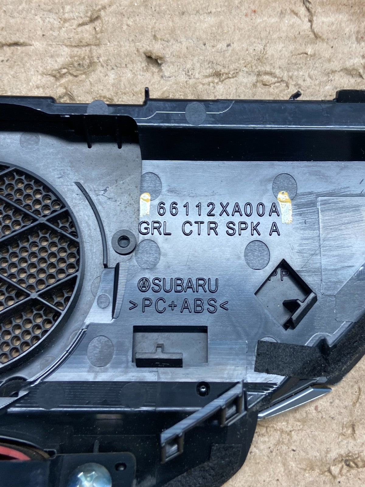 2008 to 2014 Subaru Tribeca Speaker Cover With Hazard Button AH11444
