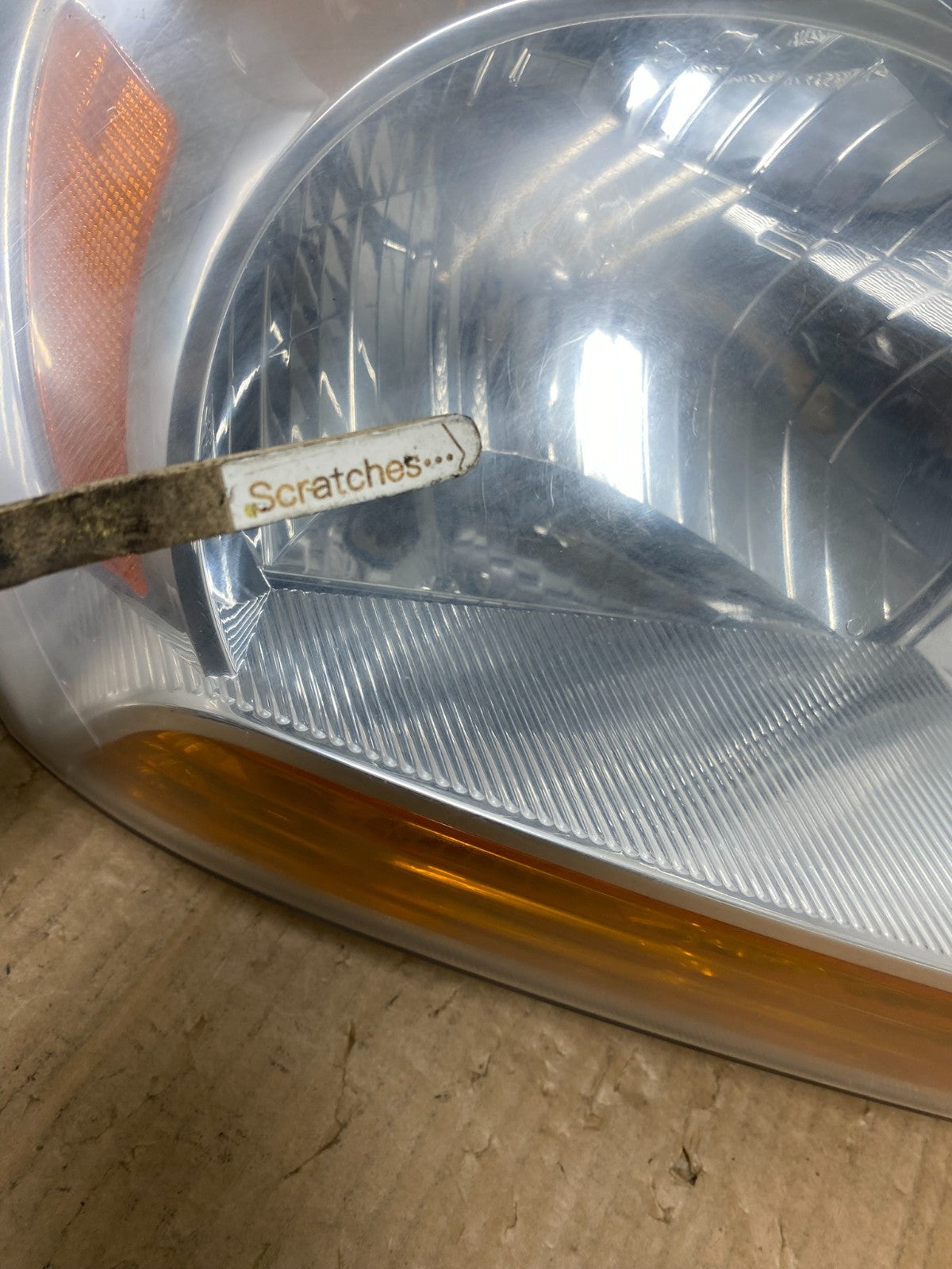 2005 to 2006 Kia Sportage Right Passenger RH Halogen Headlight DEPO AI6576 DW3