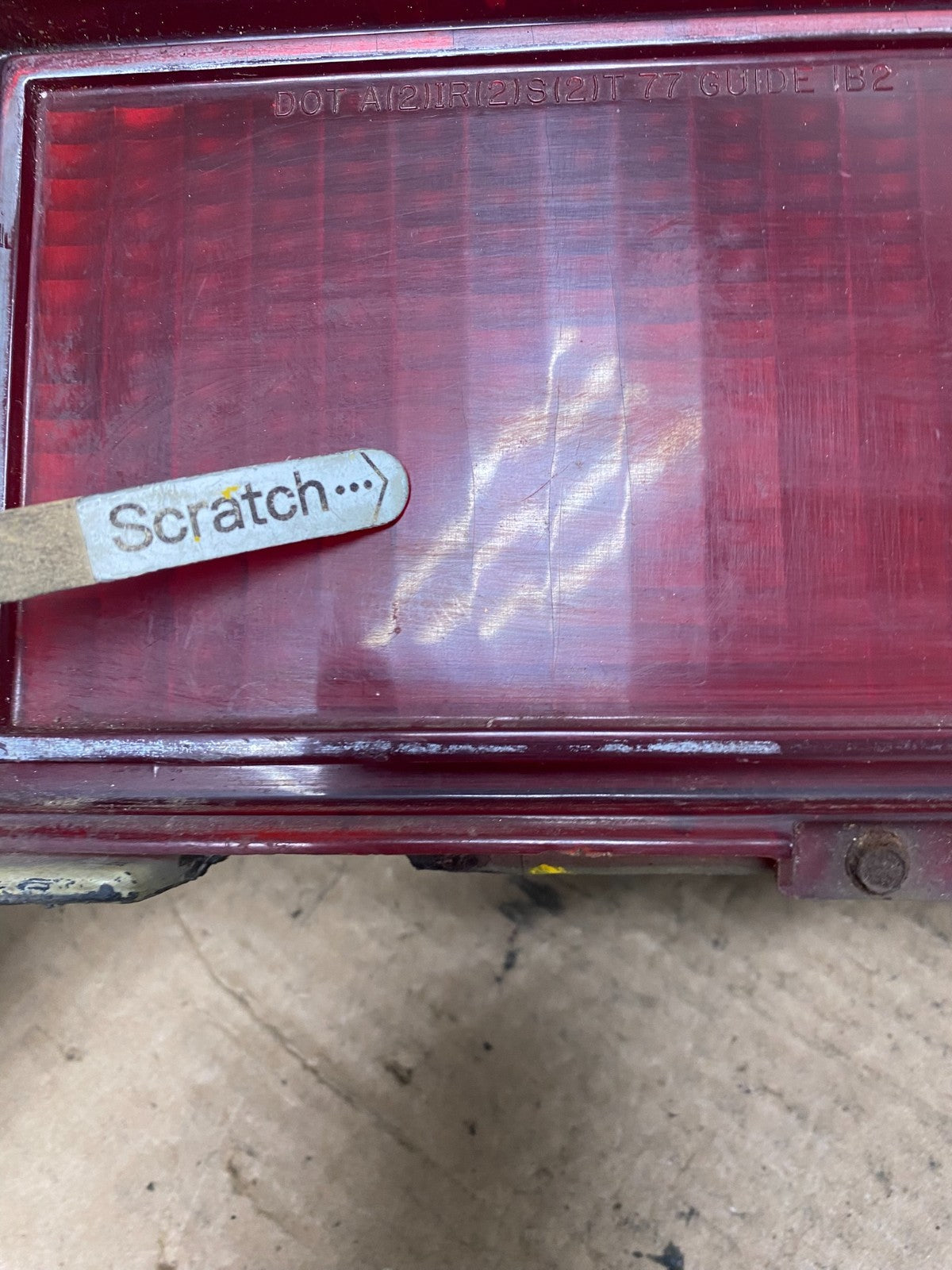 1979 Chevrolet Impala Tail Light Right Passenger RH Side OEM P4163 DG7