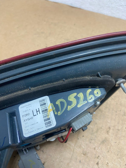 2013 to 2016 Ford Fusion Left Driver Side Tail Light Inner AD5260 LK5