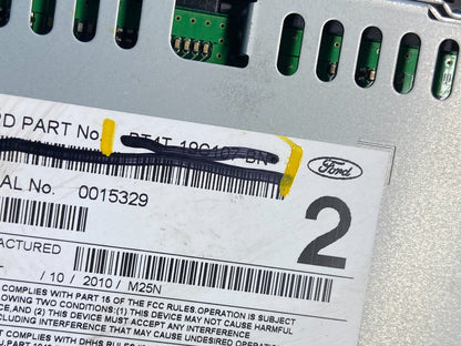 2011 Ford Edge Radio Cd Mechanism Disc MP3 Receiver t1985 DG5