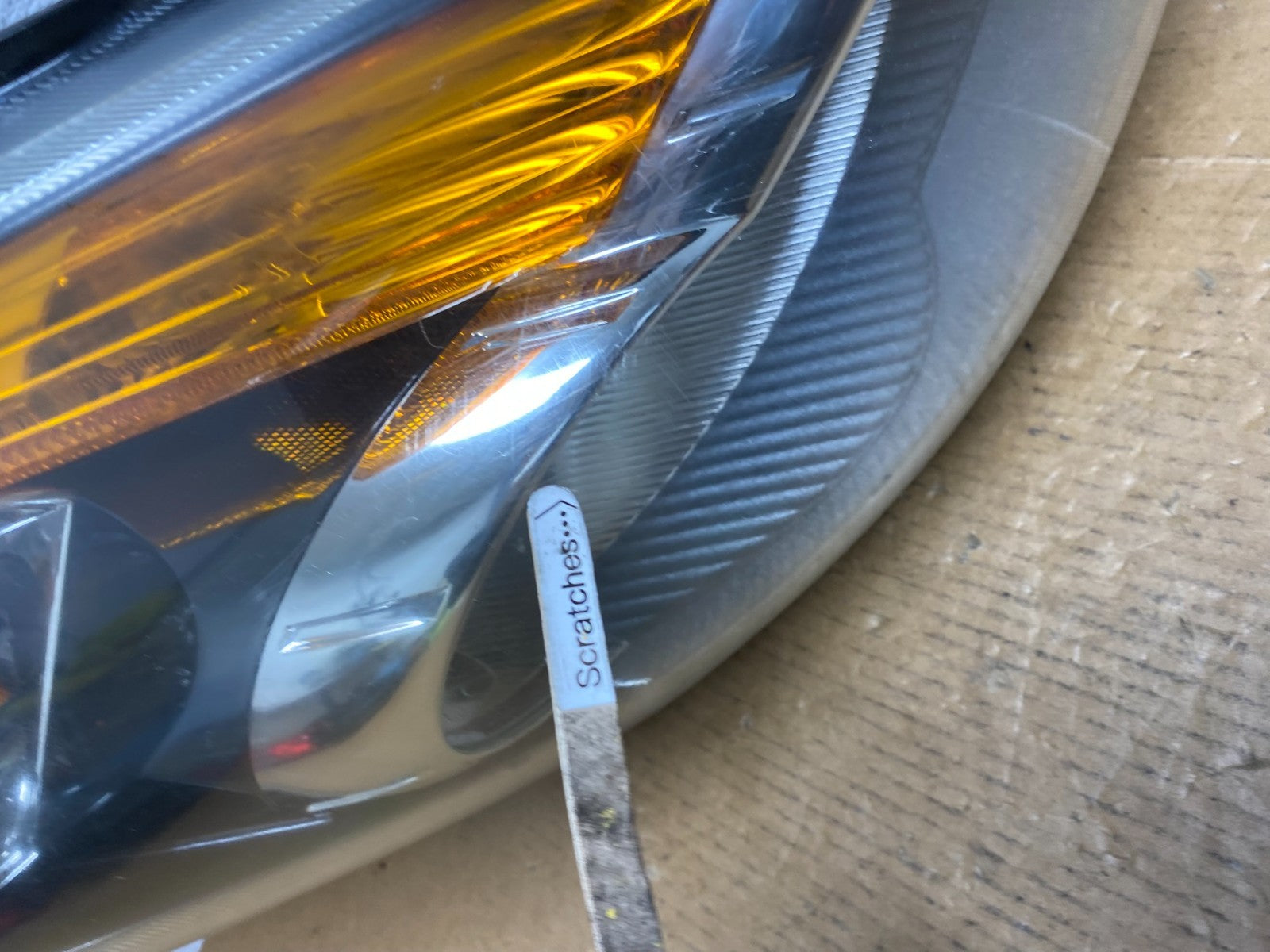 Sedan 2007 to 2009 Nissan Altima Right Passenger Halogen Headlight AD9247 DW3