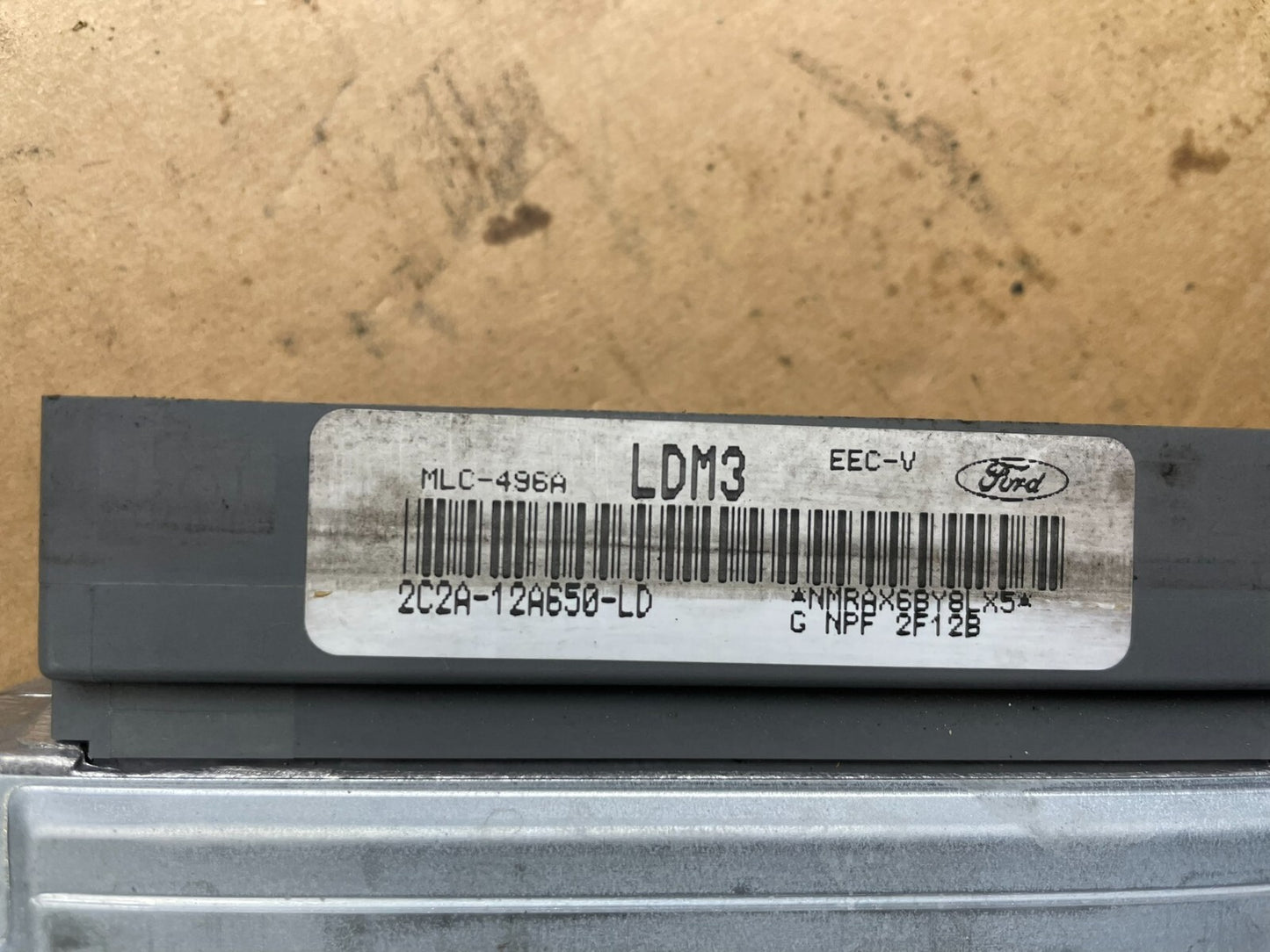 2000 Ford Van E250 E350 Engine Control Module 2C2A-12A650-LD N48252