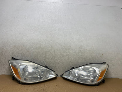 2004 2005 Toyota Sienna Driver Left+Right Set Side Halogen Headlights V1241 DW0