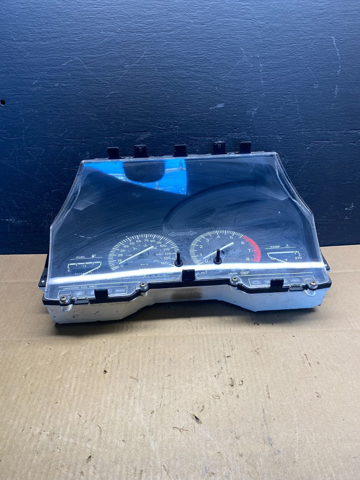 1990 to 1991 Nissan 300ZX Speedometer Cluster Gauge AD1601 DG1