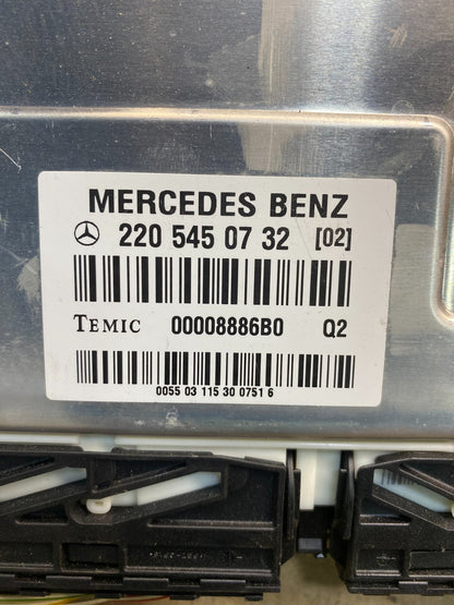 2000 - 2006 Mercedes S430 S500 Suspension Control Unit 2205450732 ae0008 DG2
