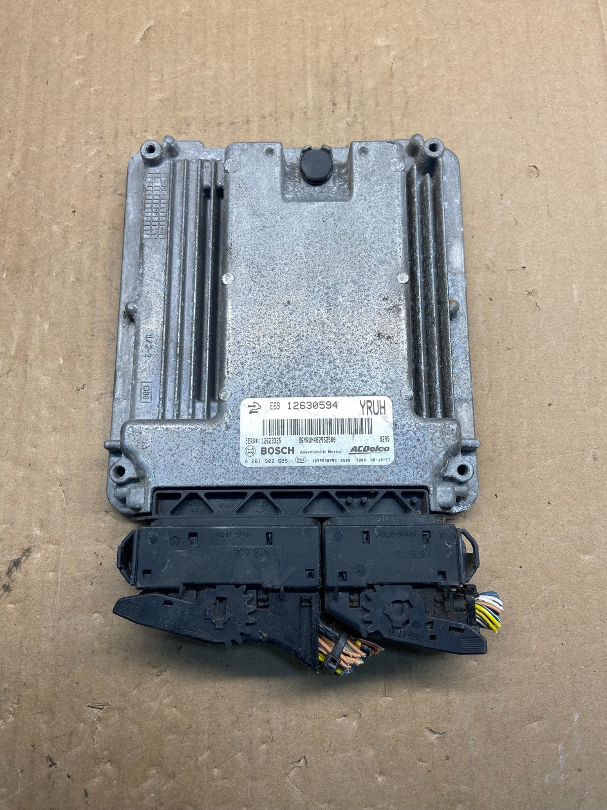 2008 2009 GMC Acadia Traverse Engine Control Unit Module ECM ECU AG1487 DW0