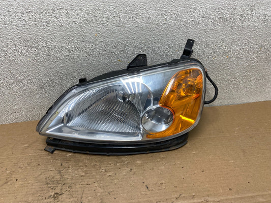 2001 - 2003 Honda Civic Coupe Headlight Halogen Left Driver LH DEPO AB4791 DW0