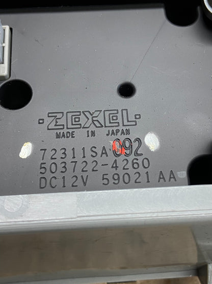 2003-2008 Subaru Forester Heater Climate Temp Control Radio Bezel AF6412 DG5