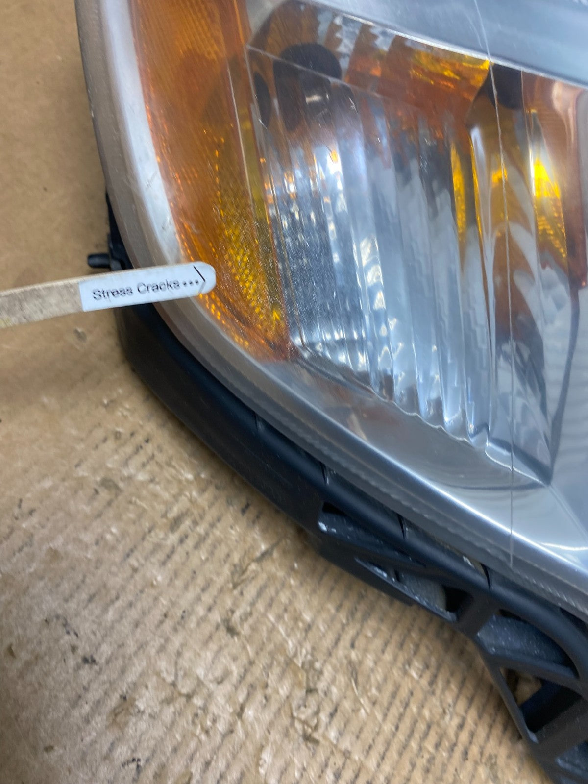 2007 to 2010 Ford Edge Right Passenger RH Halogen Headlight AE1430 DW4