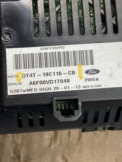2012 2013 Ford Edge 4.2' Radio Stereo Infromation Display Screen Oem AB5594 DG5