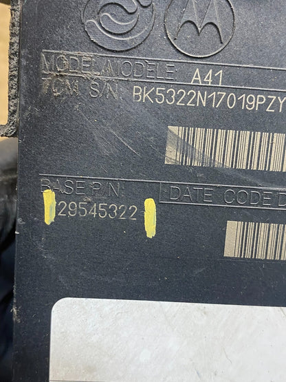 Allison Transmission Control Module 29545322 AG9564 DG2