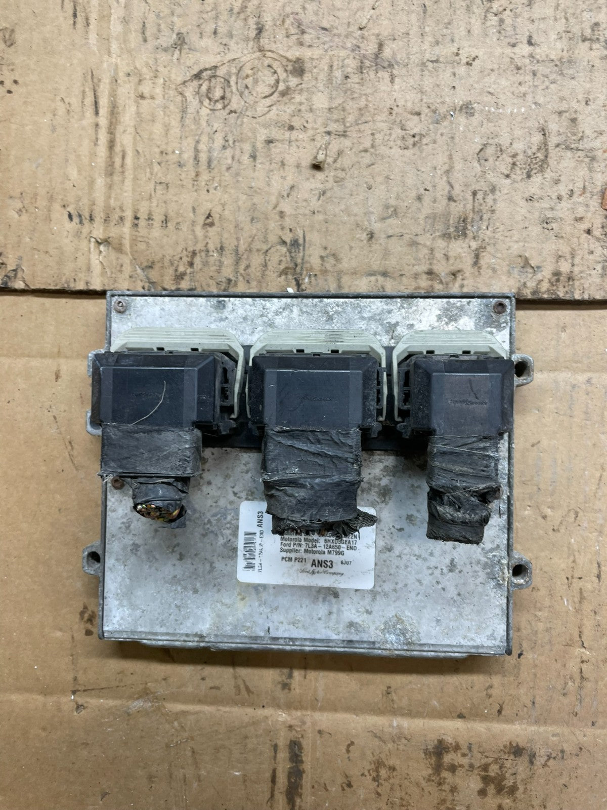 2006 Ford Van E150 E250 4.6L Engine Control Module  ECU 7l3a-12a650-en R9173 DG0