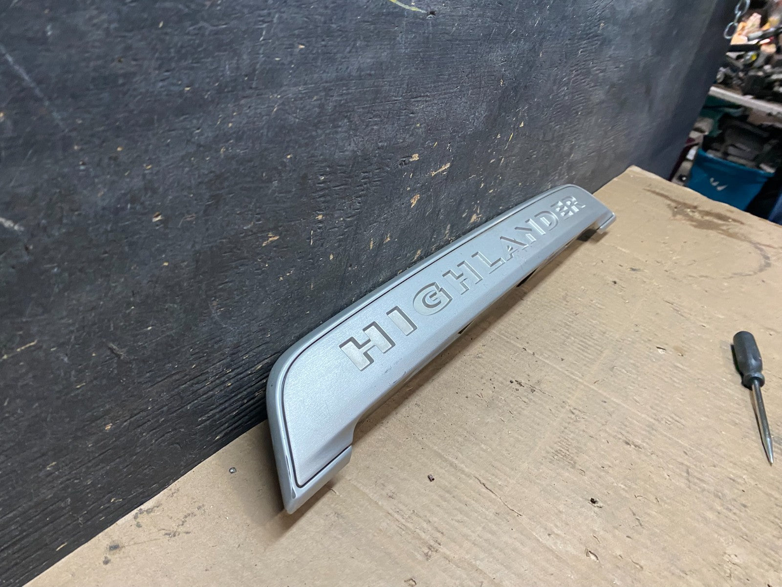 2008 to 2010 Toyota Highlander Rear Liftgate Tailgate Back Door Garnish u6474 DG2