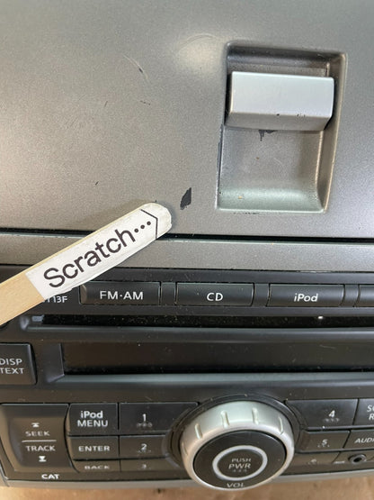 2010-2012 Nissan Sentra Center Dash Radio Bezel Panel Cubby Storage AI0590 DG3