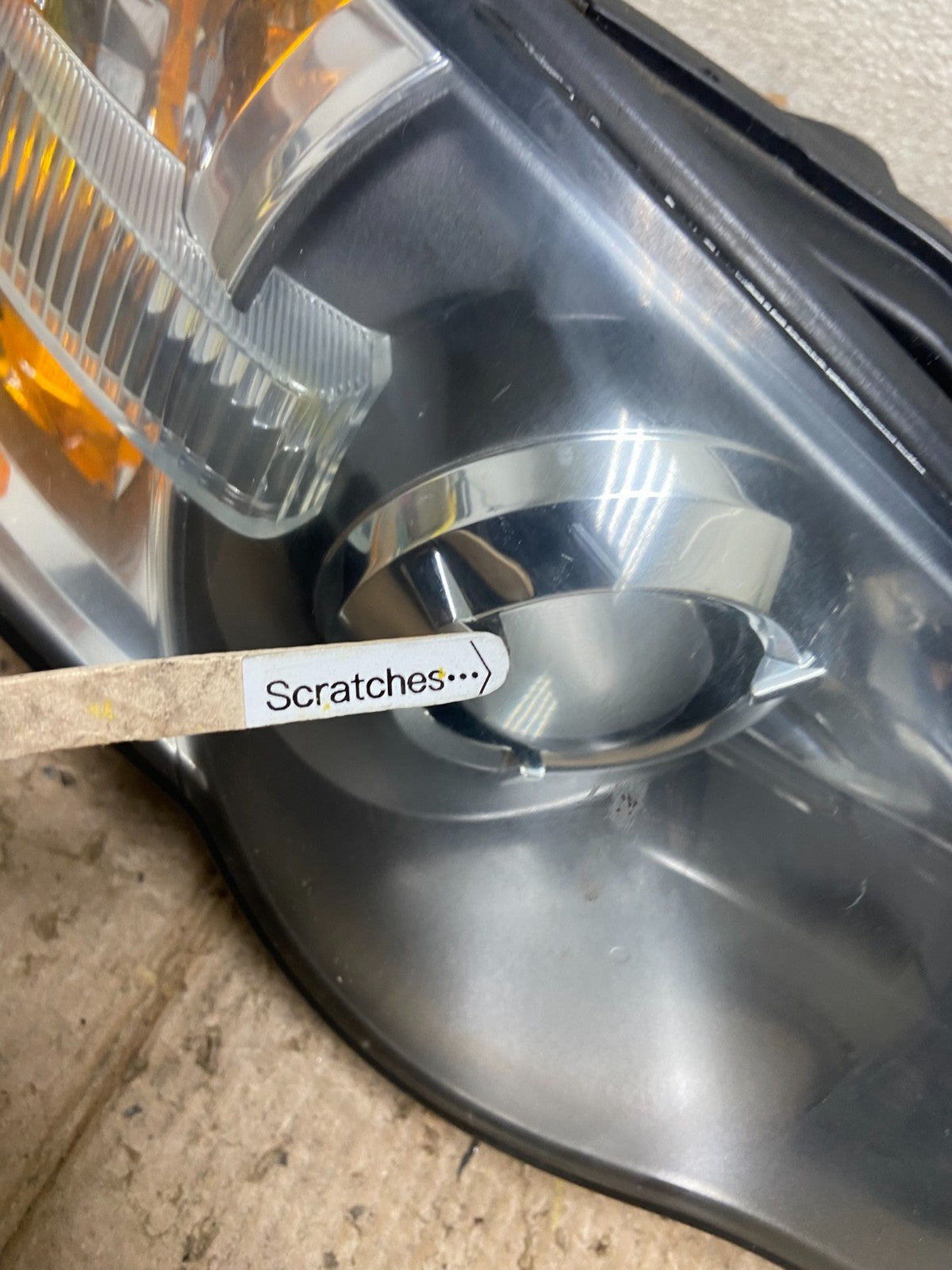 2006 to 2007 Subaru Legacy Right Passenger RH Side Black Headlight Oem AA4132 DW3