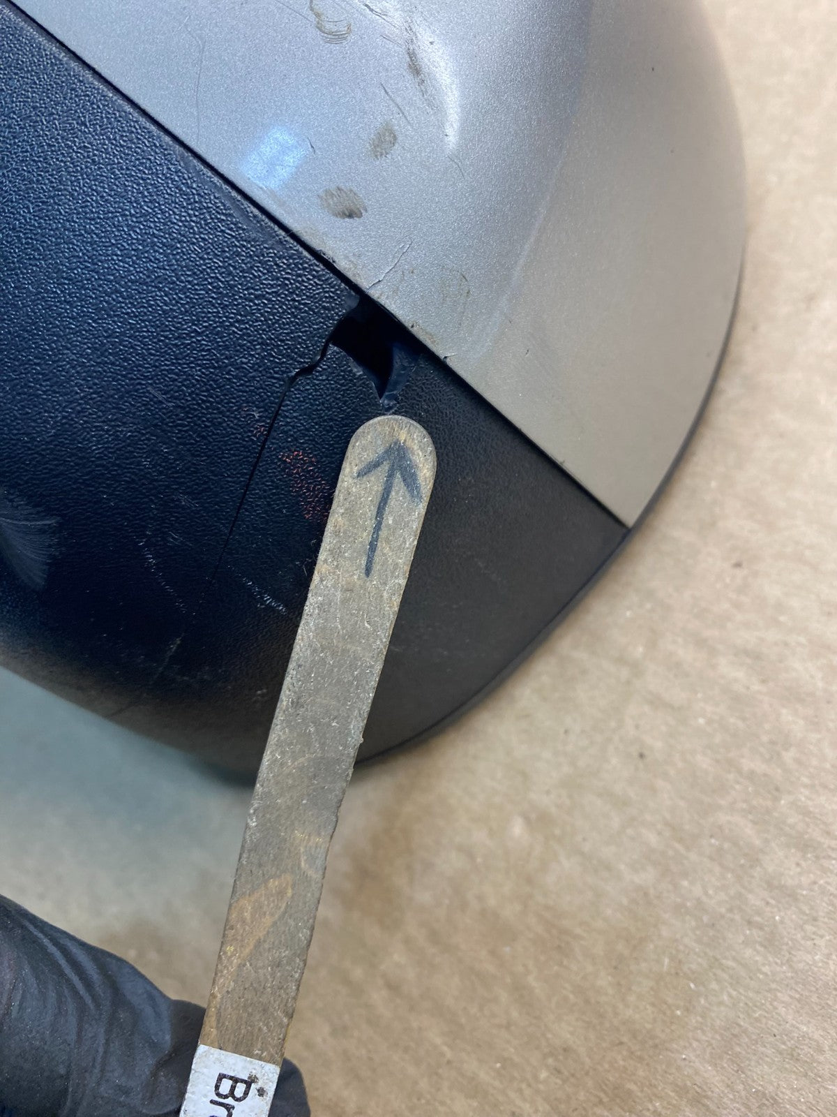 2007 to 2013 Chevrolet Tahoe Silverado Suburban Left Driver Mirror AF6941 MS7