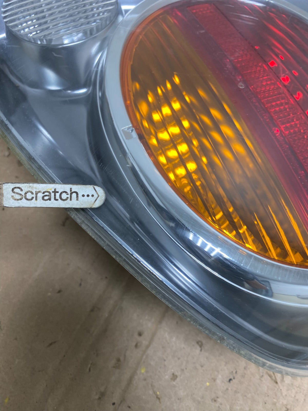 2002 2003 Nissan Maxima Right Passenger RH Side Tail Light Q1768 DW5