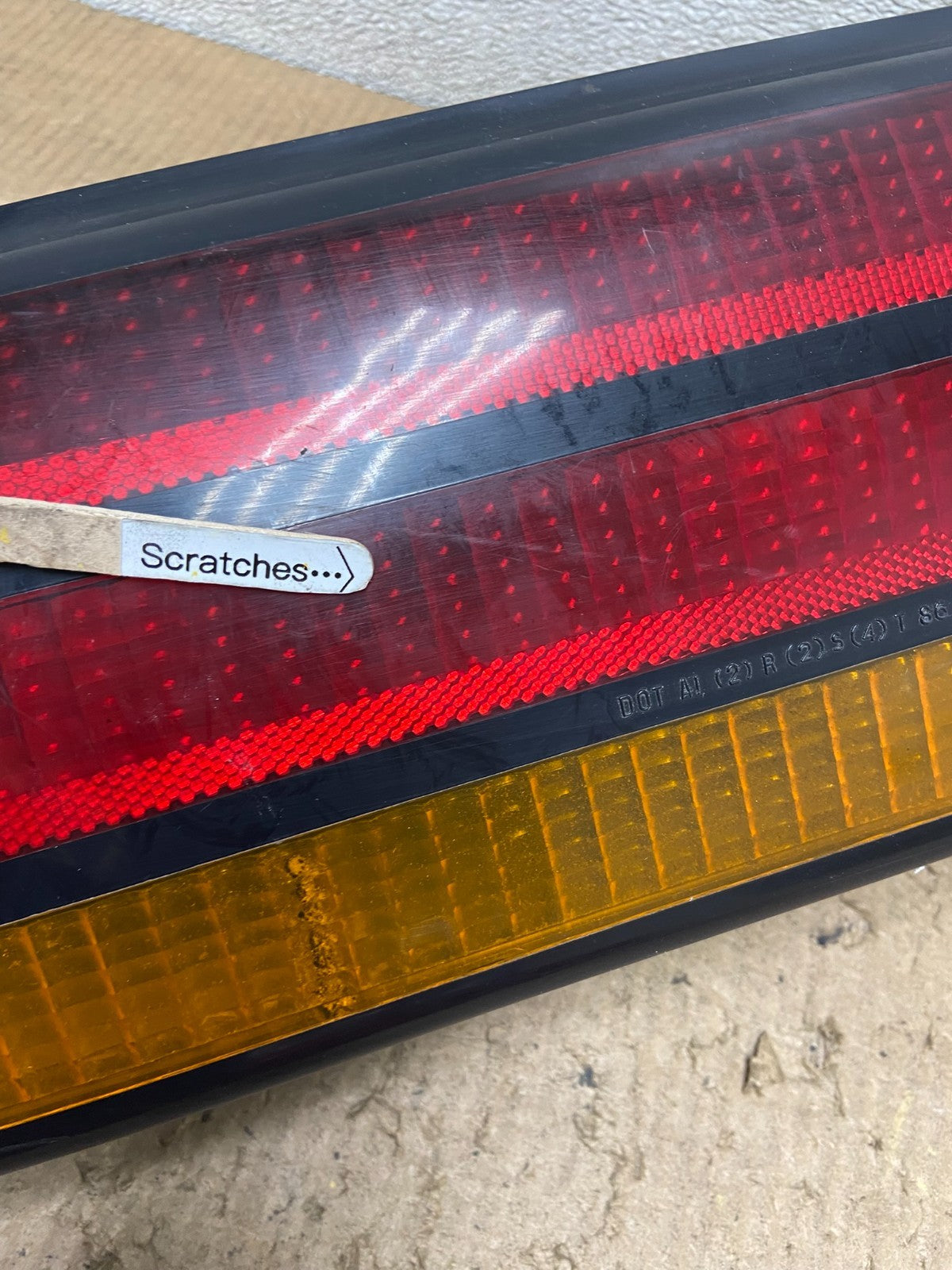 1986 to 1992 Pontiac Firebird Left Driver LH Side Tail Light Oem AA8541 LK3