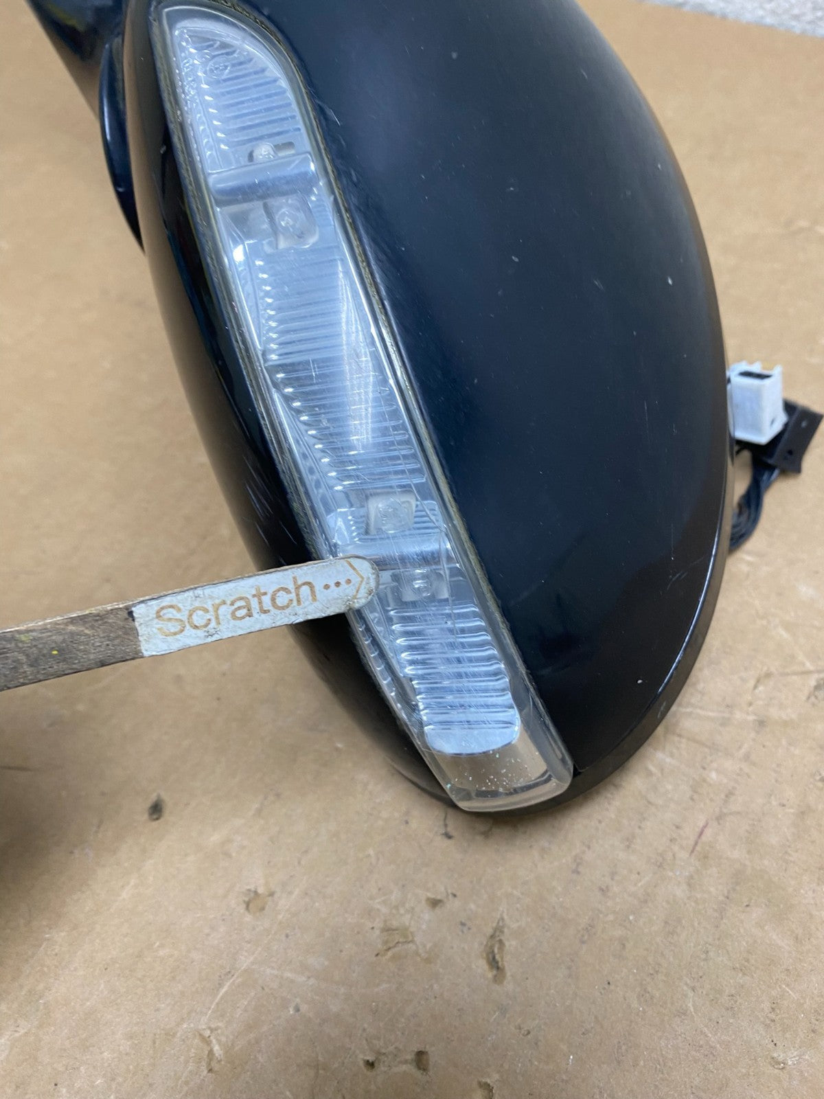 2007 to 2009 Mercedes-Benz S-Class Left Driver LH Side View Mirror V48685