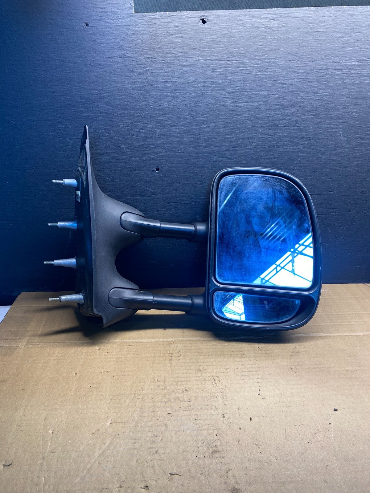 2002-2008  Ford E150 E250 Van Right Passenger Door View Two Arm Mirror AB7037 DW4