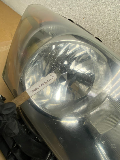 2008 to 2012 Honda Accord Sedan Left+Right Set Halogen Headlights AG9270 DW5