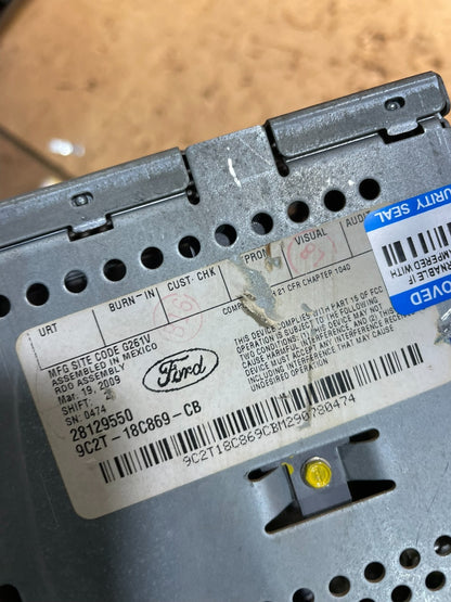 2007 2010 Ford Fusion Mercury Milan Radio Stereo AM/FM CD Player Oem W7021 DG6
